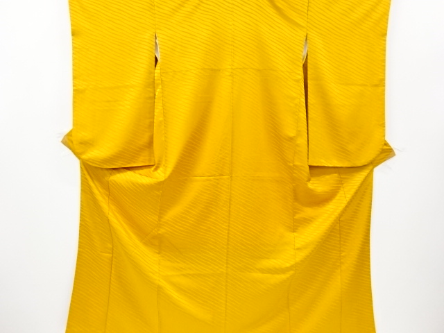 斜め縞模様織り出し二尺袖着物